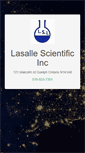 Mobile Screenshot of lasallescientific.com